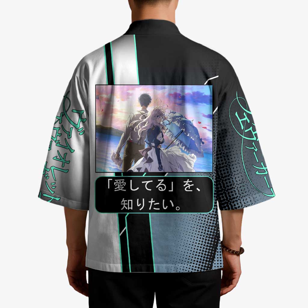 Violet Evergarden Kimono Emotional Anime Romanticism Style
