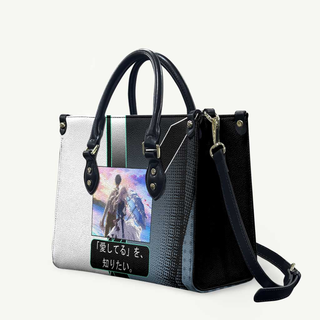 Violet Evergarden Leather Bag Emotional Anime Romanticism Style