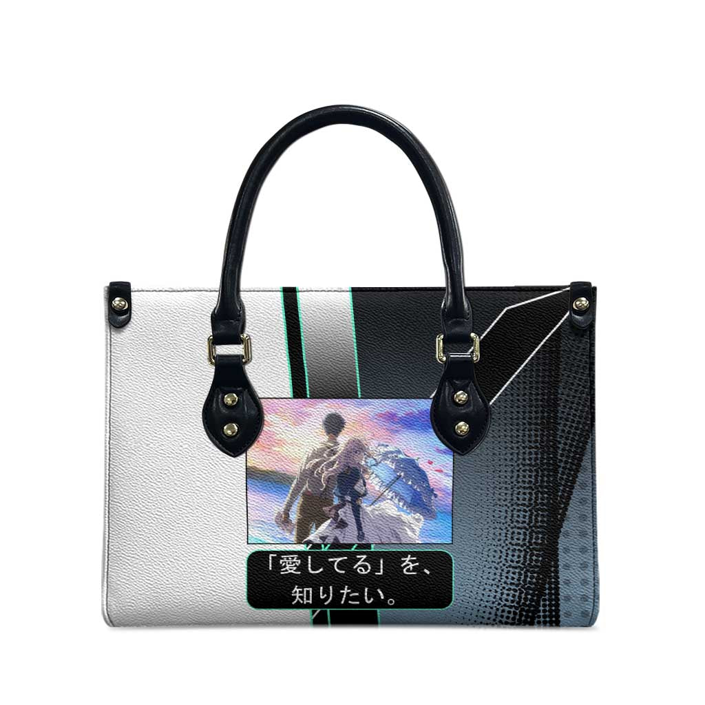 Violet Evergarden Leather Bag Emotional Anime Romanticism Style
