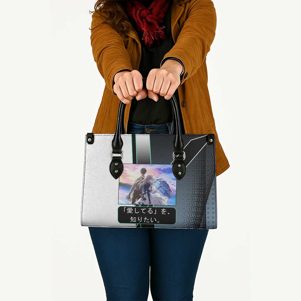 Violet Evergarden Leather Bag Emotional Anime Romanticism Style