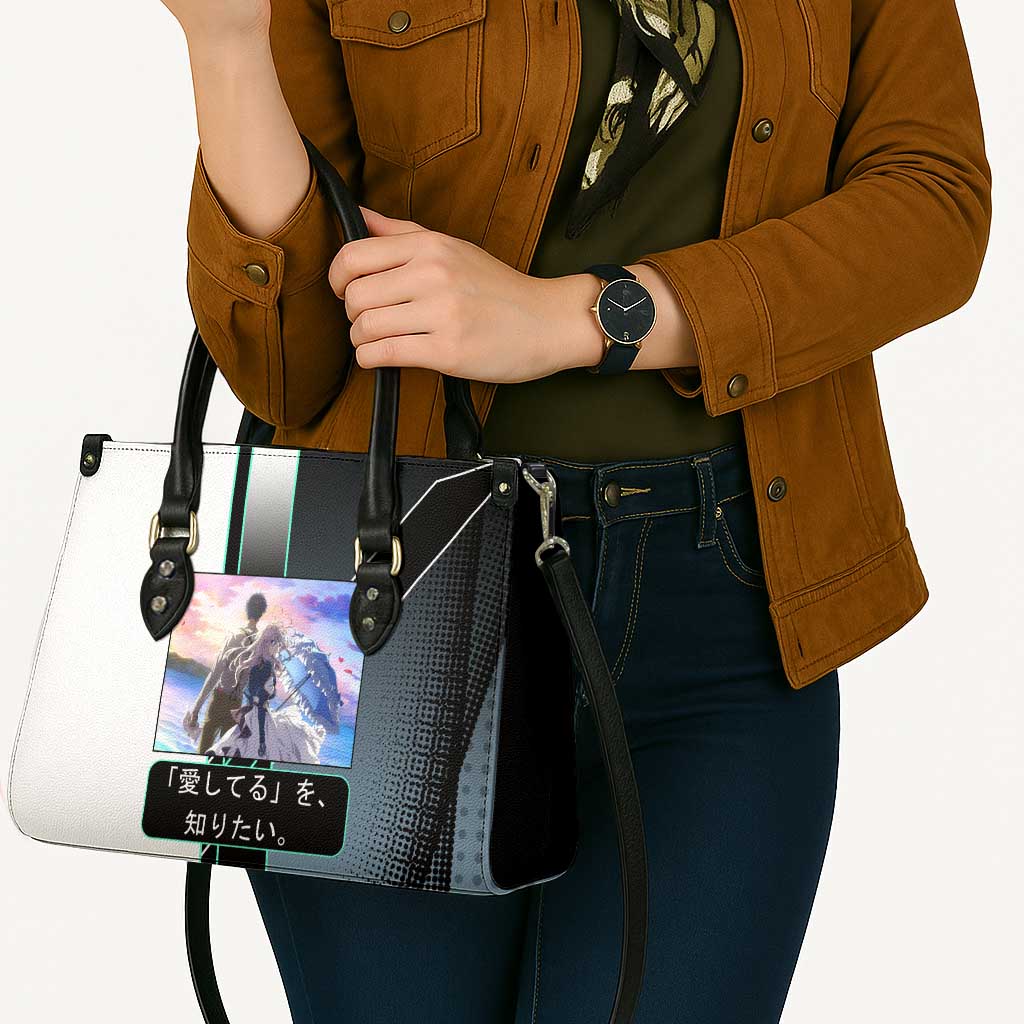 Violet Evergarden Leather Bag Emotional Anime Romanticism Style