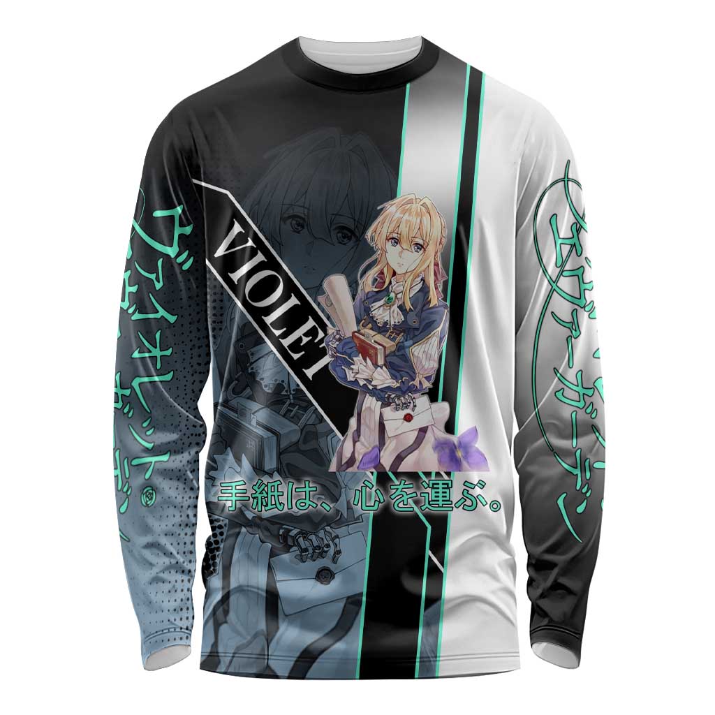 Violet Evergarden Long Sleeve Shirt Emotional Anime Romanticism Style