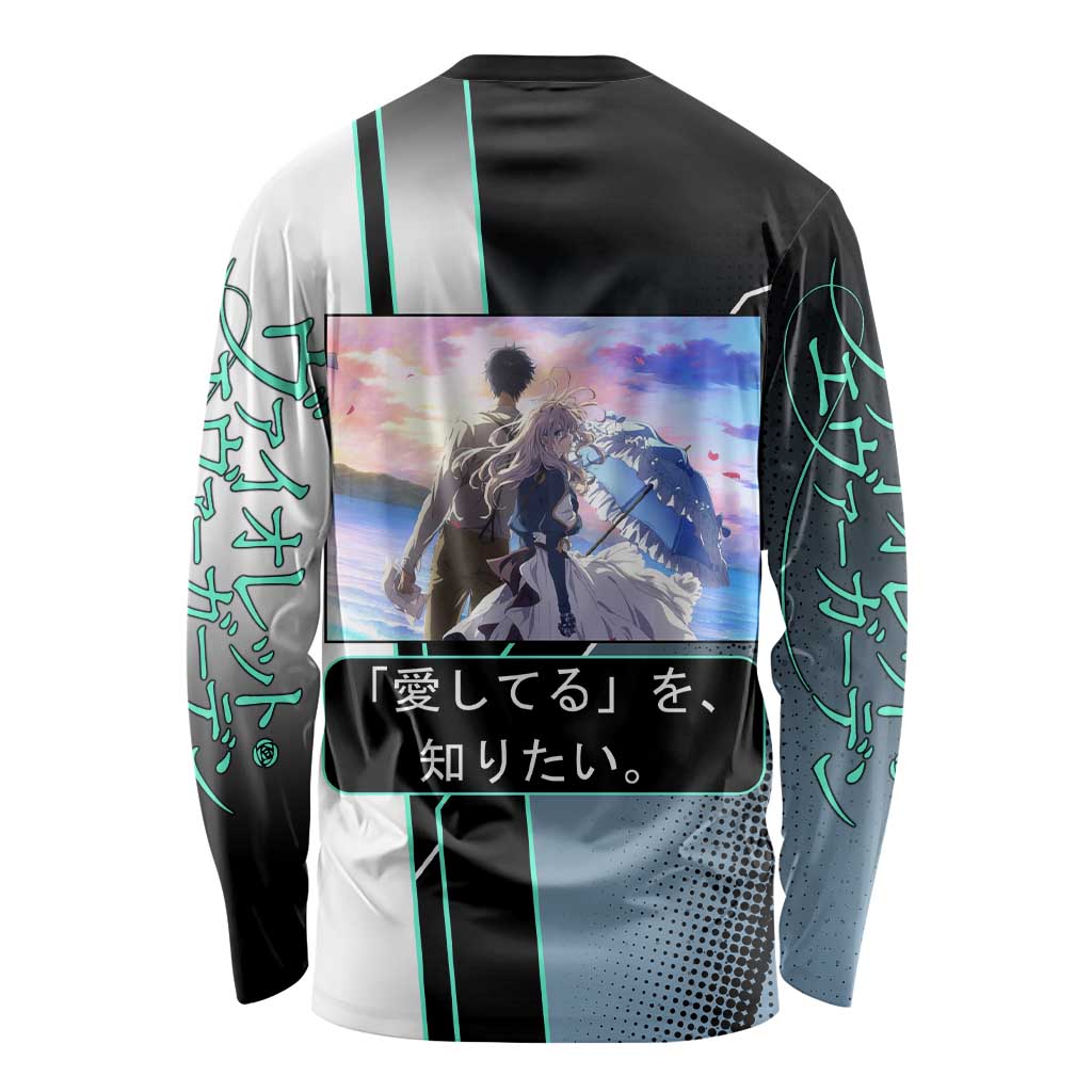 Violet Evergarden Long Sleeve Shirt Emotional Anime Romanticism Style