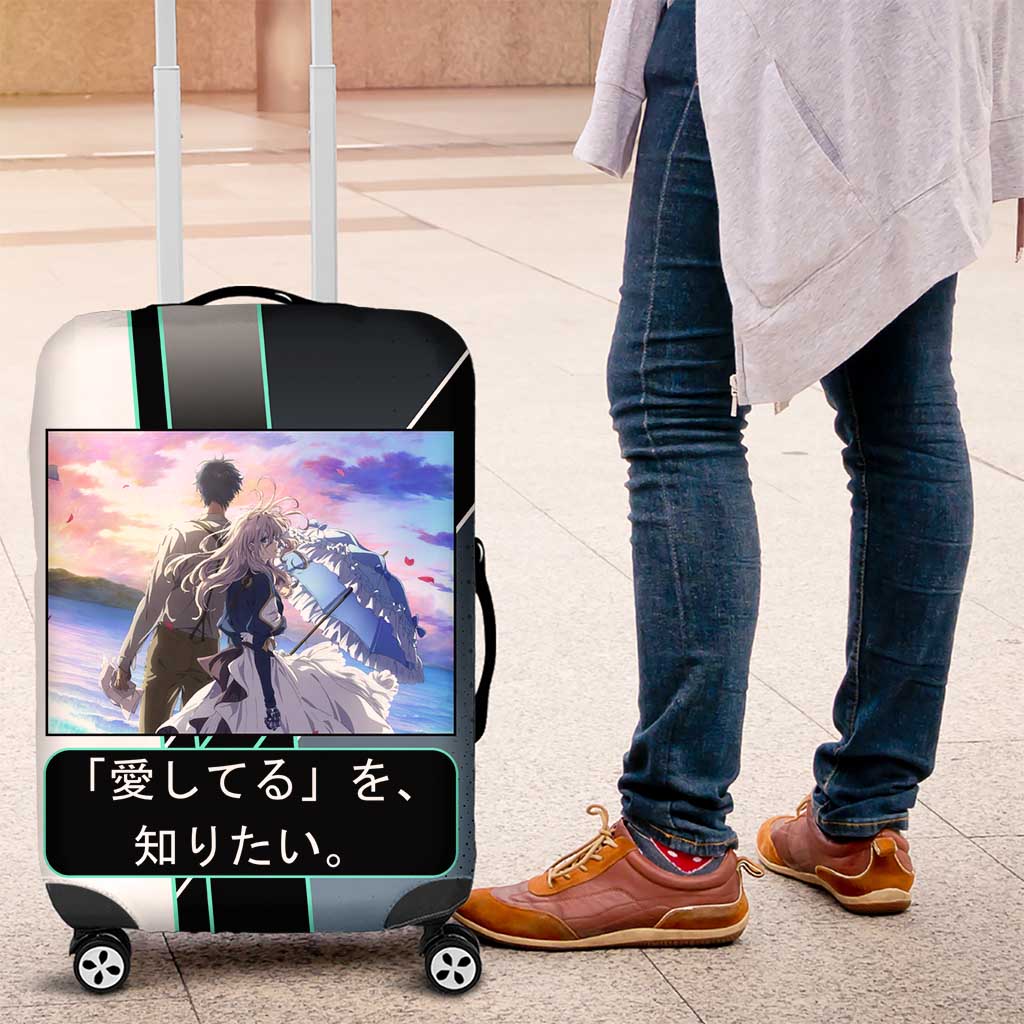 Violet Evergarden Luggage Cover Emotional Anime Romanticism Style