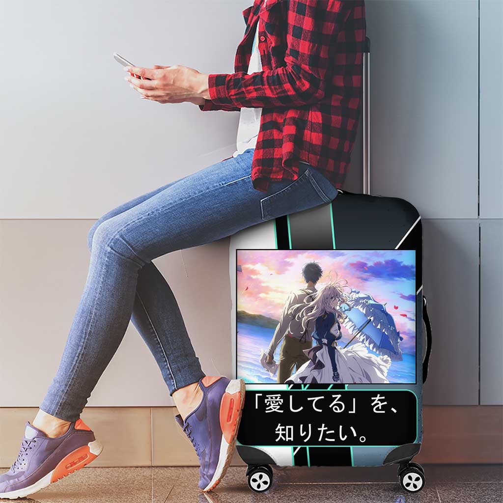 Violet Evergarden Luggage Cover Emotional Anime Romanticism Style