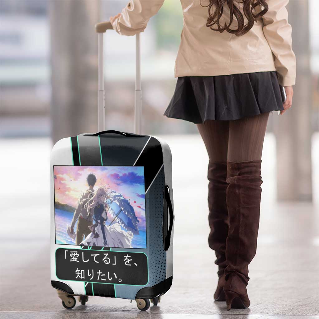 Violet Evergarden Luggage Cover Emotional Anime Romanticism Style