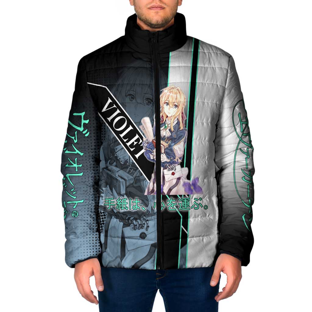 Violet Evergarden Padded Jacket Emotional Anime Romanticism Style