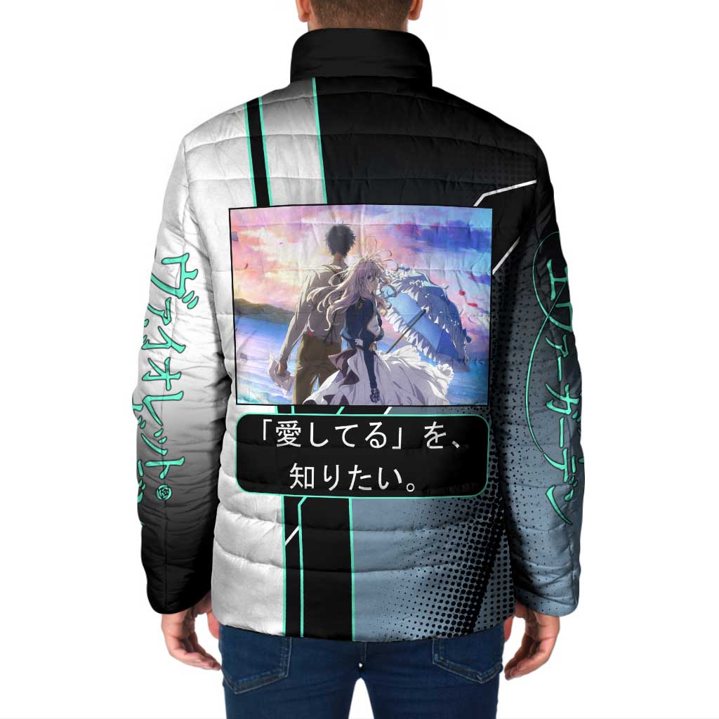 Violet Evergarden Padded Jacket Emotional Anime Romanticism Style
