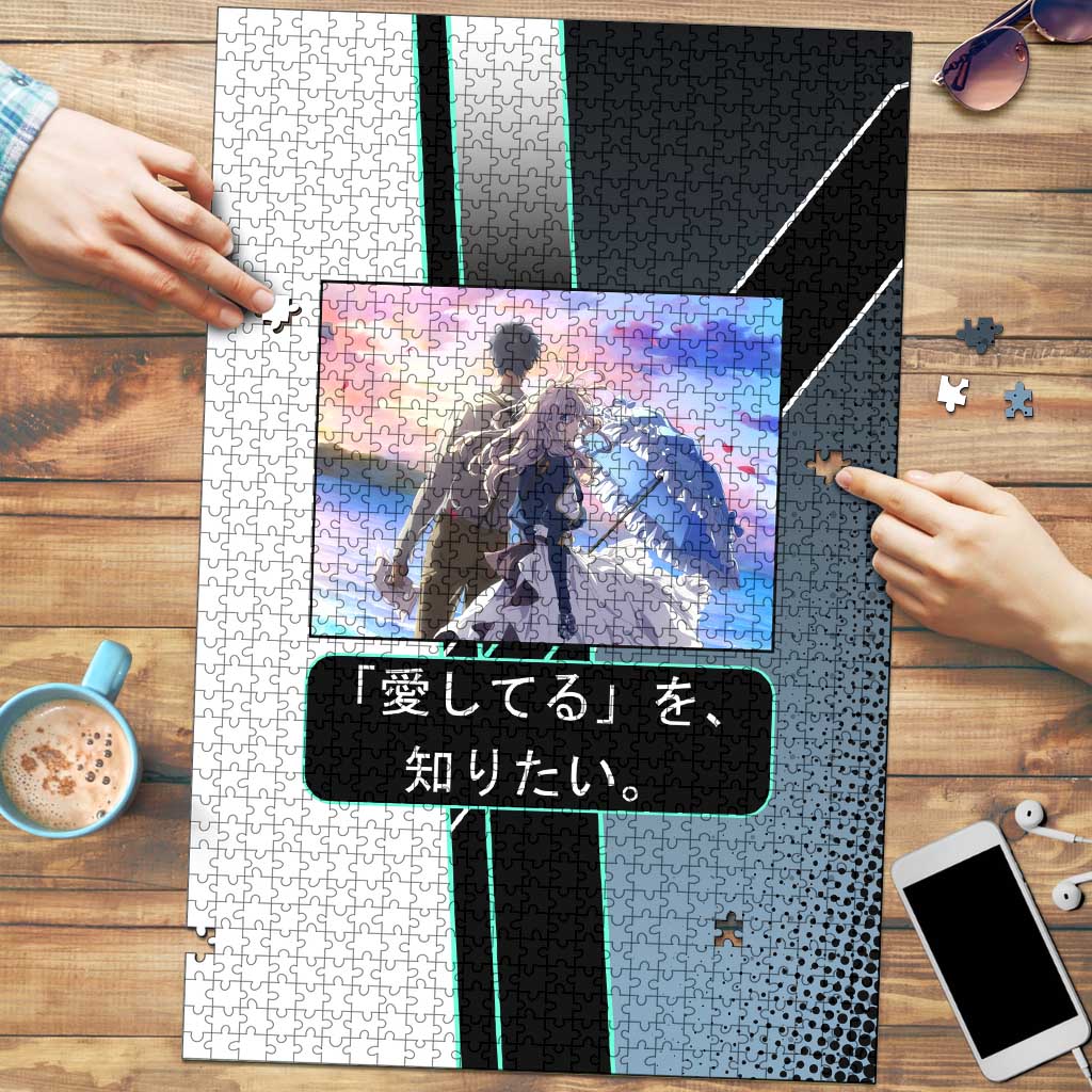Violet Evergarden Puzzle Emotional Anime Romanticism Style