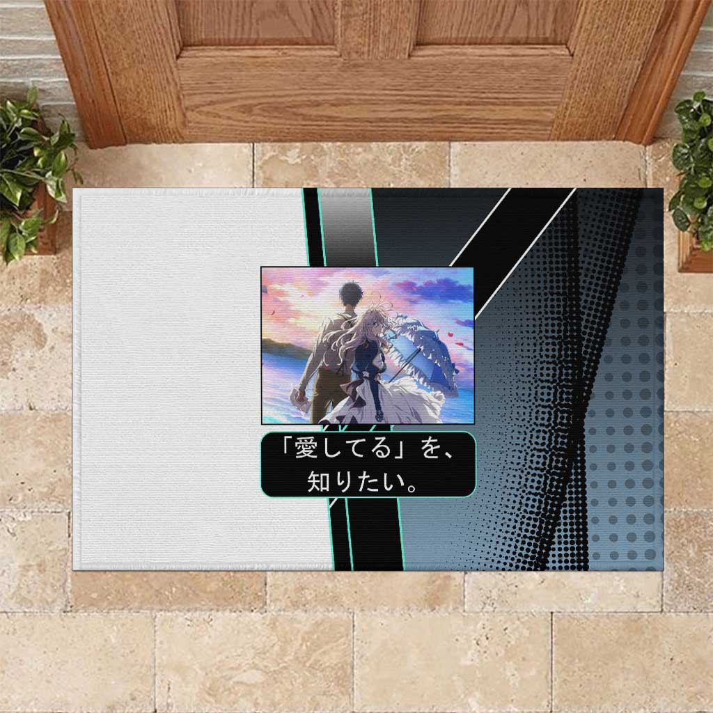 Violet Evergarden Rubber Doormat Emotional Anime Romanticism Style