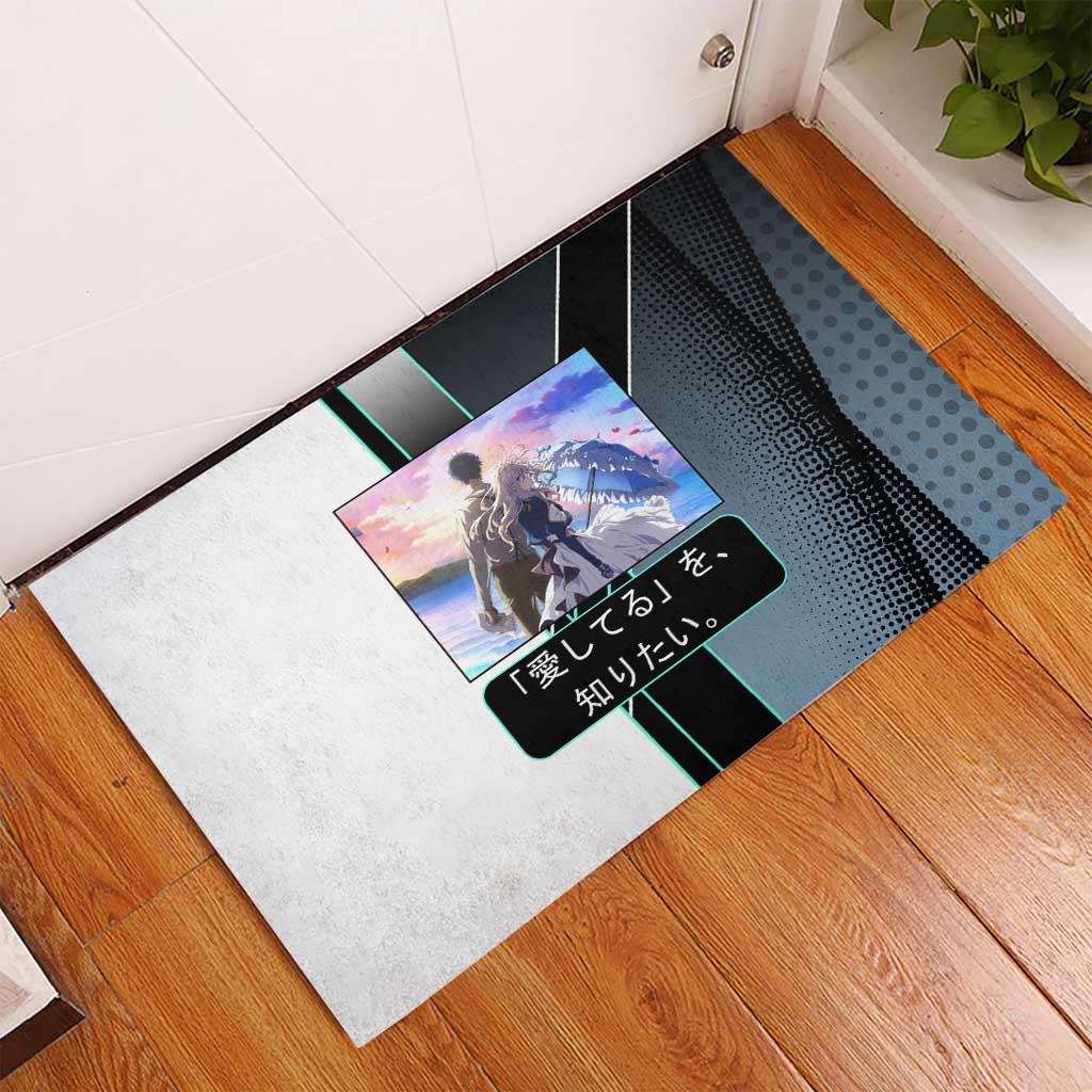 Violet Evergarden Rubber Doormat Emotional Anime Romanticism Style