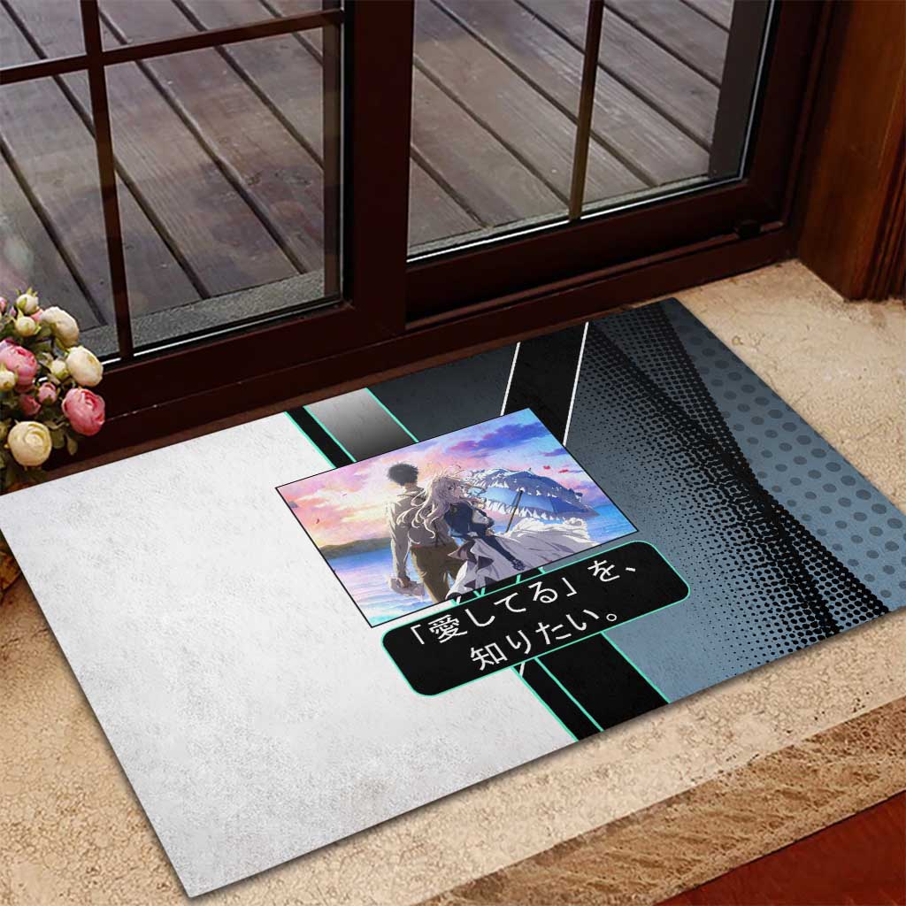 Violet Evergarden Rubber Doormat Emotional Anime Romanticism Style
