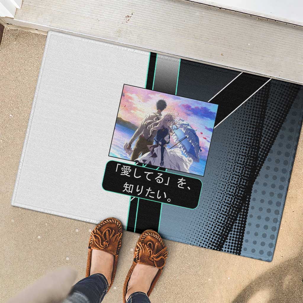 Violet Evergarden Rubber Doormat Emotional Anime Romanticism Style