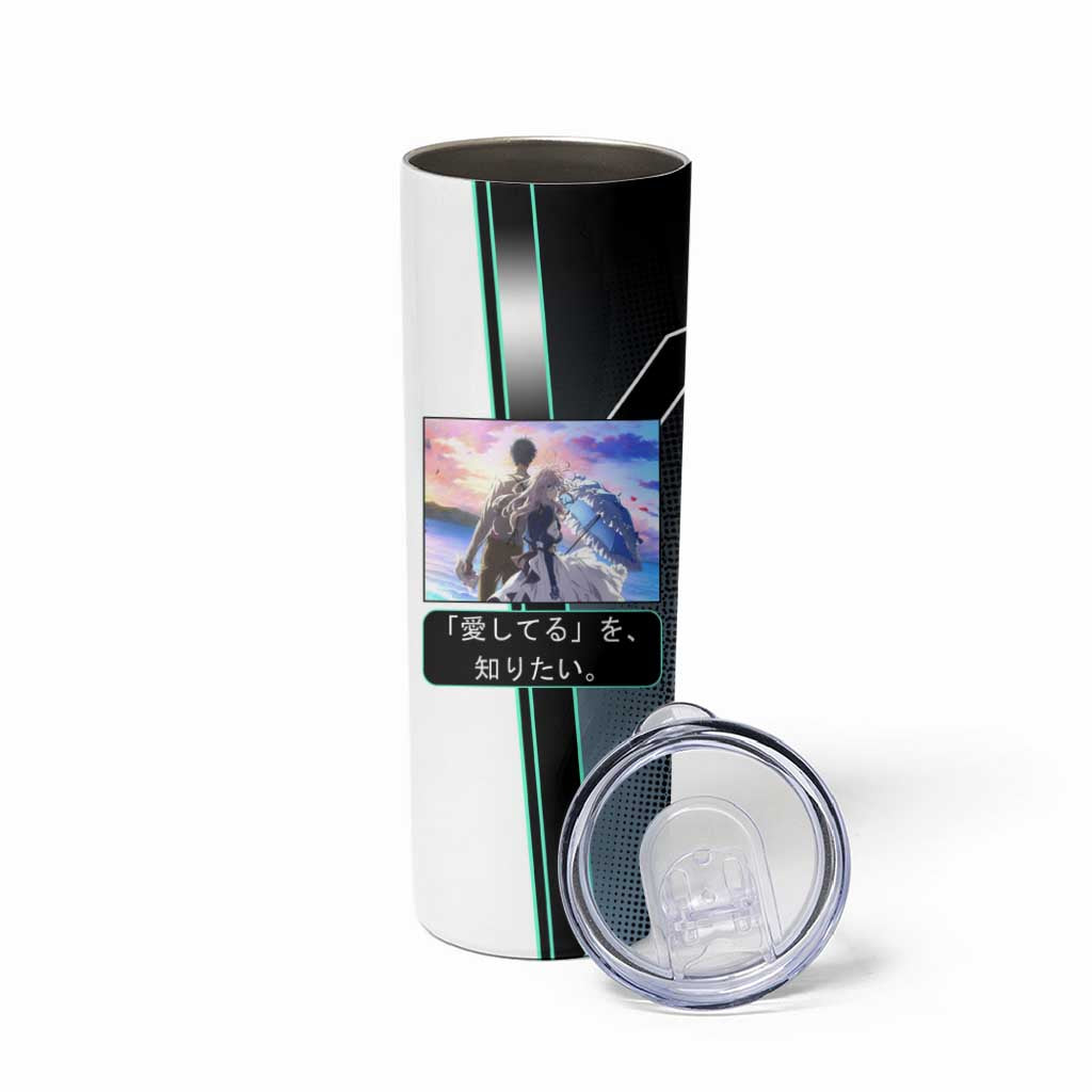 Violet Evergarden Skinny Tumbler Emotional Anime Romanticism Style