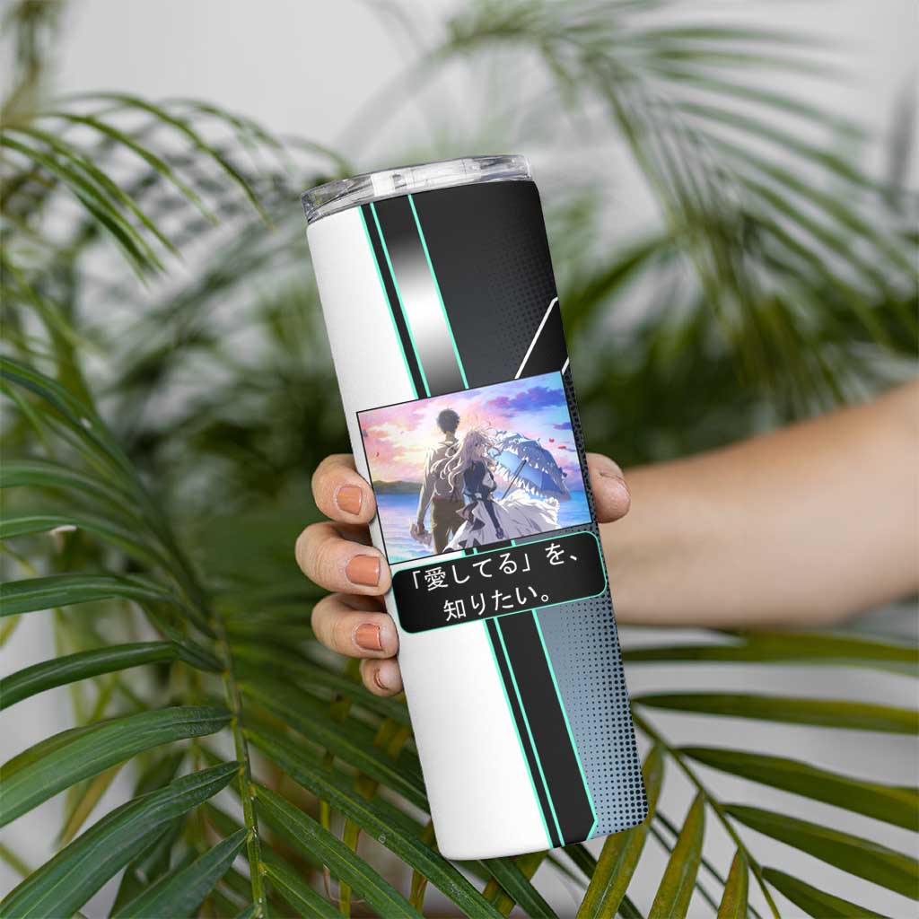 Violet Evergarden Skinny Tumbler Emotional Anime Romanticism Style