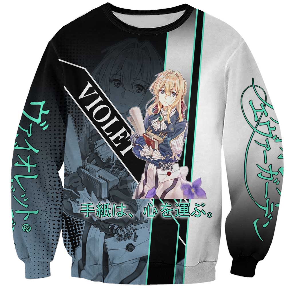 Violet Evergarden Sweatshirt Emotional Anime Romanticism Style