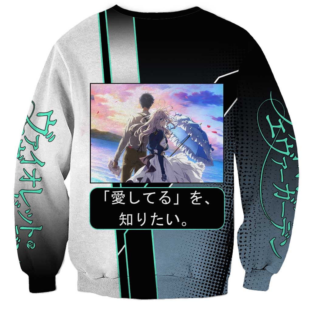 Violet Evergarden Sweatshirt Emotional Anime Romanticism Style