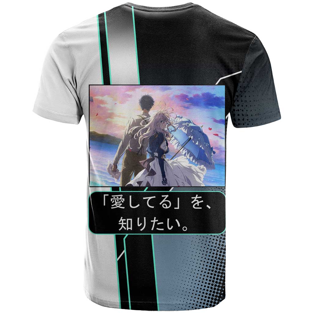 Violet Evergarden T Shirt Emotional Anime Romanticism Style