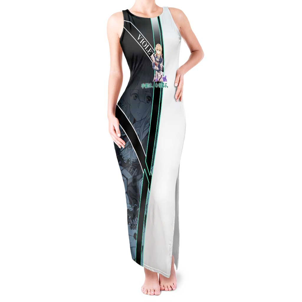 Violet Evergarden Tank Maxi Dress Emotional Anime Romanticism Style