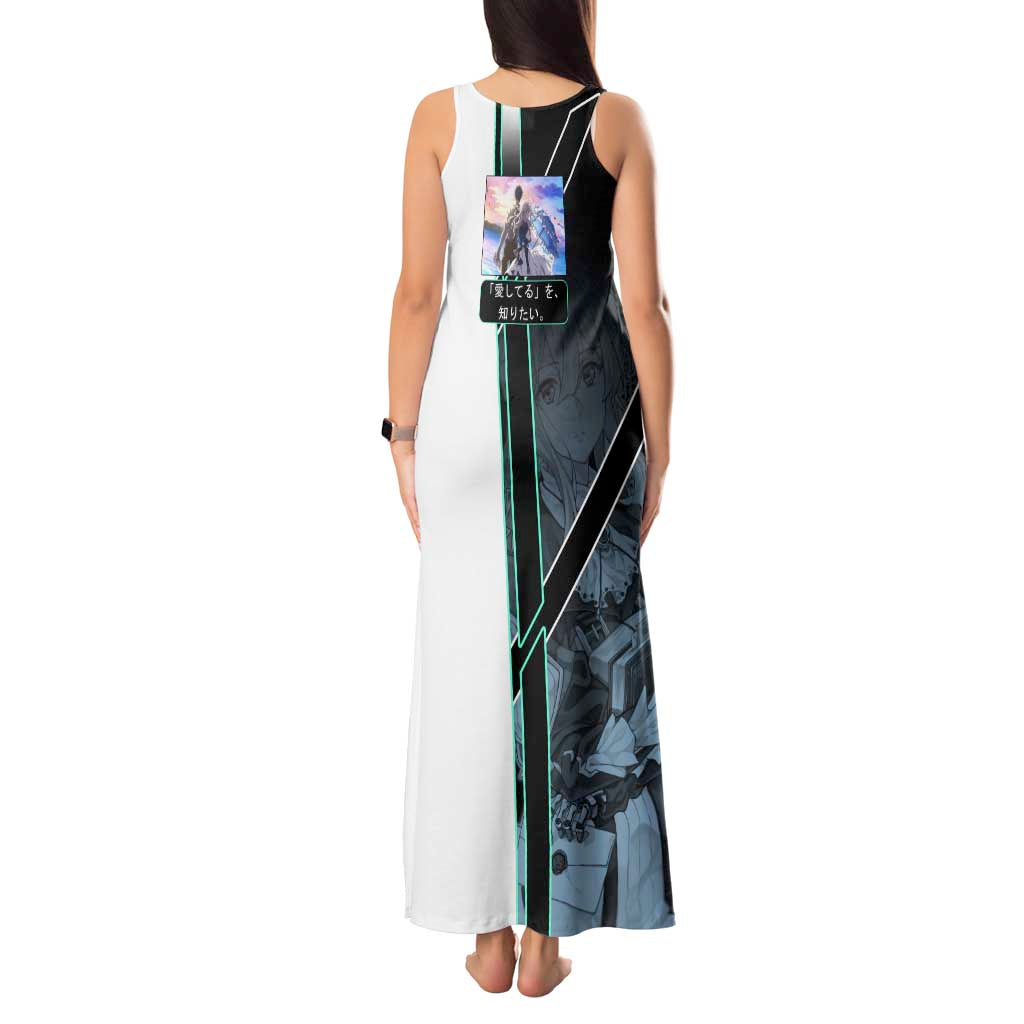 Violet Evergarden Tank Maxi Dress Emotional Anime Romanticism Style