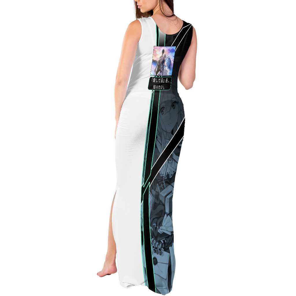 Violet Evergarden Tank Maxi Dress Emotional Anime Romanticism Style