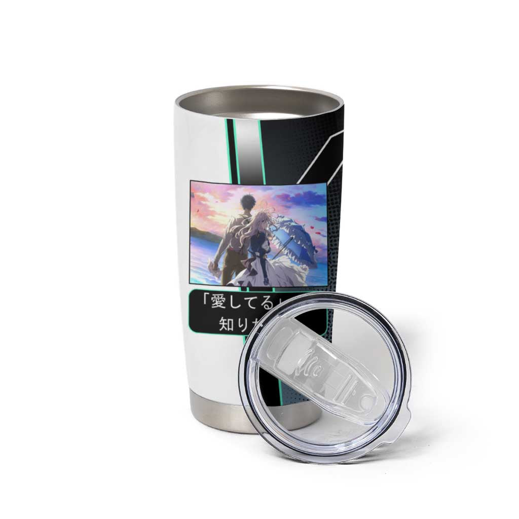Violet Evergarden Tumbler Cup Emotional Anime Romanticism Style