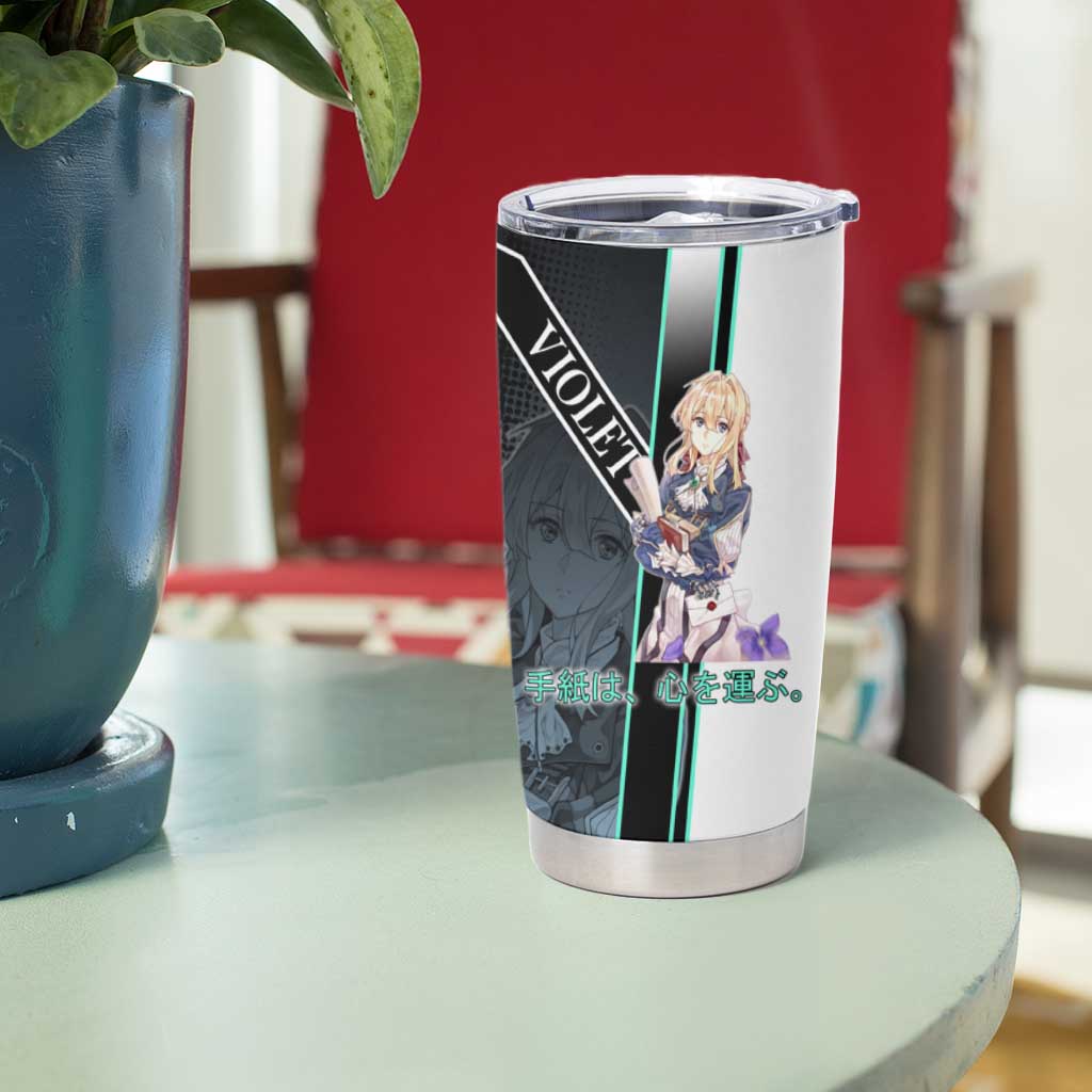Violet Evergarden Tumbler Cup Emotional Anime Romanticism Style