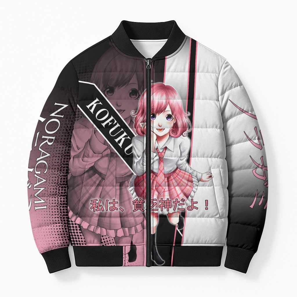 Kofuku Bomber Puffer Jacket Playful Chaoscore Anime Style