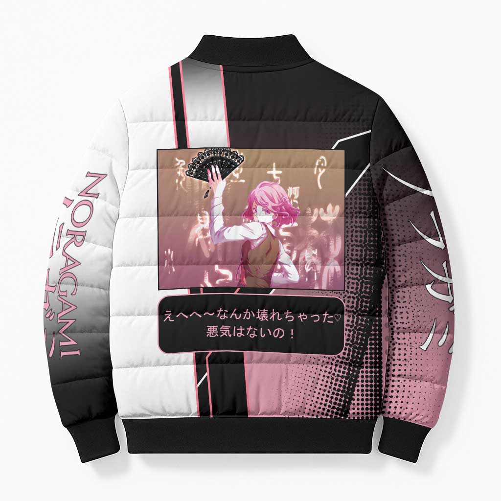 Kofuku Bomber Puffer Jacket Playful Chaoscore Anime Style