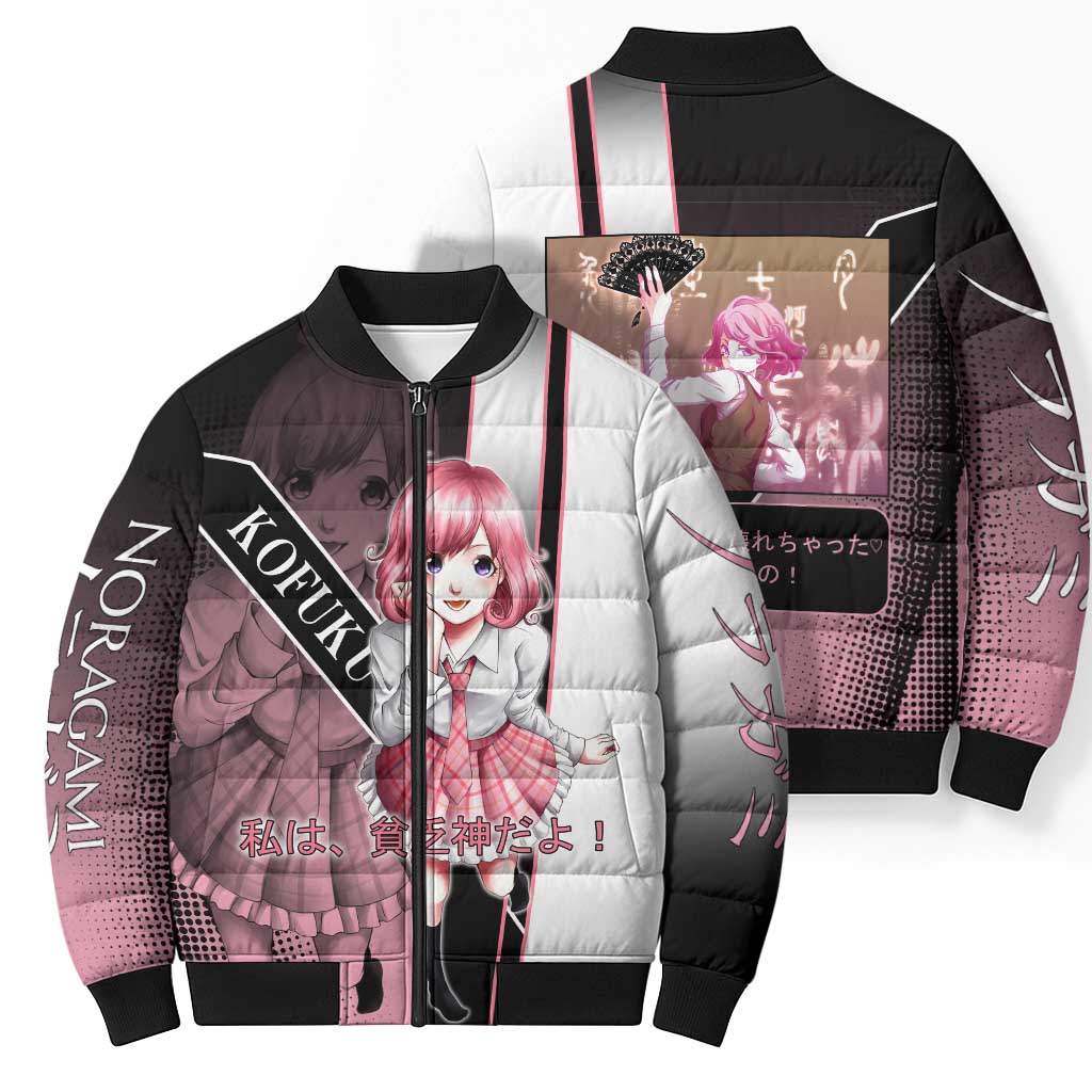 Kofuku Bomber Puffer Jacket Playful Chaoscore Anime Style