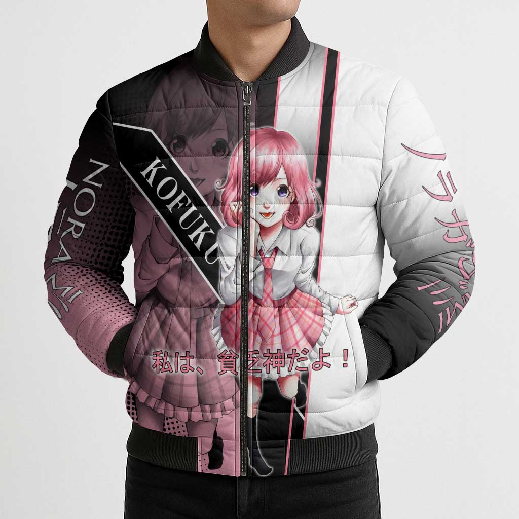 Kofuku Bomber Puffer Jacket Playful Chaoscore Anime Style