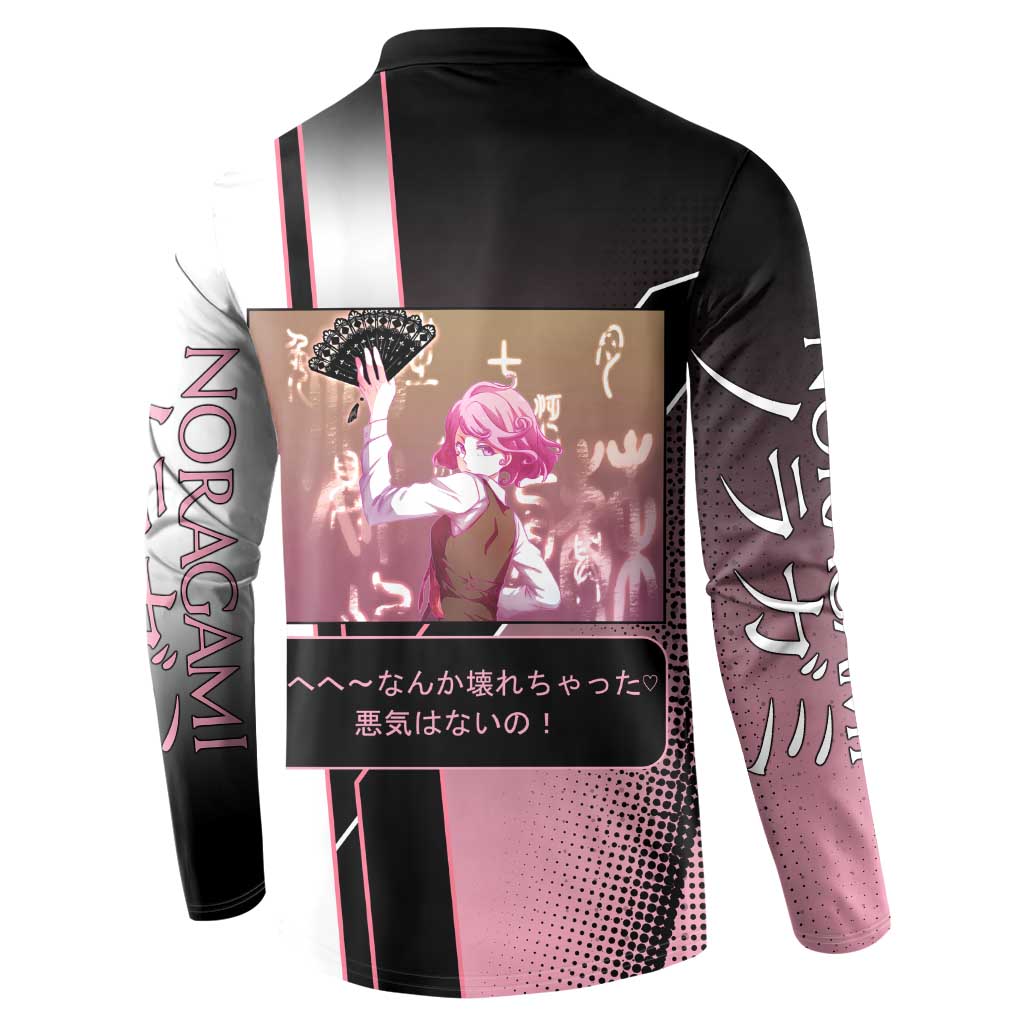 Kofuku Button Sweatshirt Playful Chaoscore Anime Style
