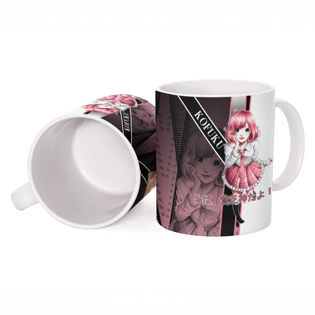 Kofuku Ceramic Mug Playful Chaoscore Anime Style