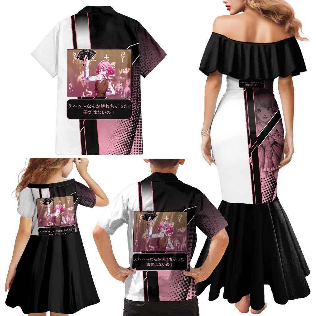 Kofuku Family Matching Mermaid Dress and Hawaiian Shirt Playful Chaoscore Anime Style