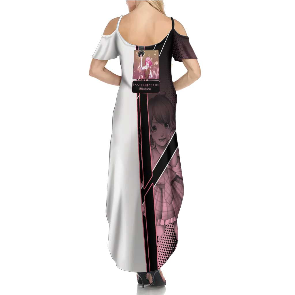 Kofuku Family Matching Summer Maxi Dress and Hawaiian Shirt Playful Chaoscore Anime Style