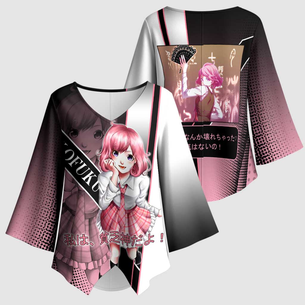 Kofuku Kimono Sleeve Blouse Playful Chaoscore Anime Style
