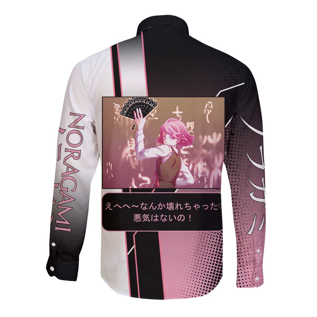 Kofuku Long Sleeve Button Shirt Playful Chaoscore Anime Style