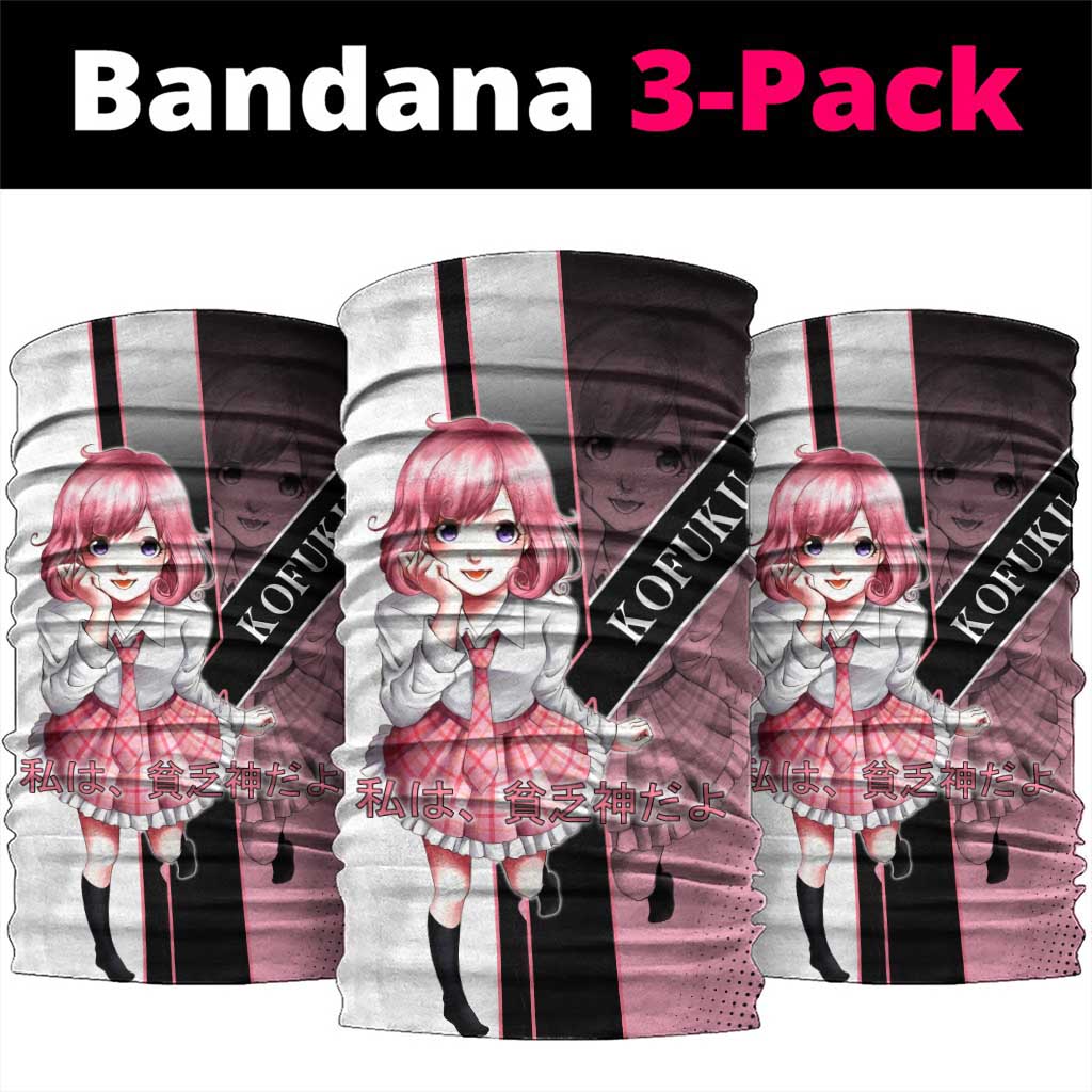 Kofuku Neck Gaiter Playful Chaoscore Anime Style