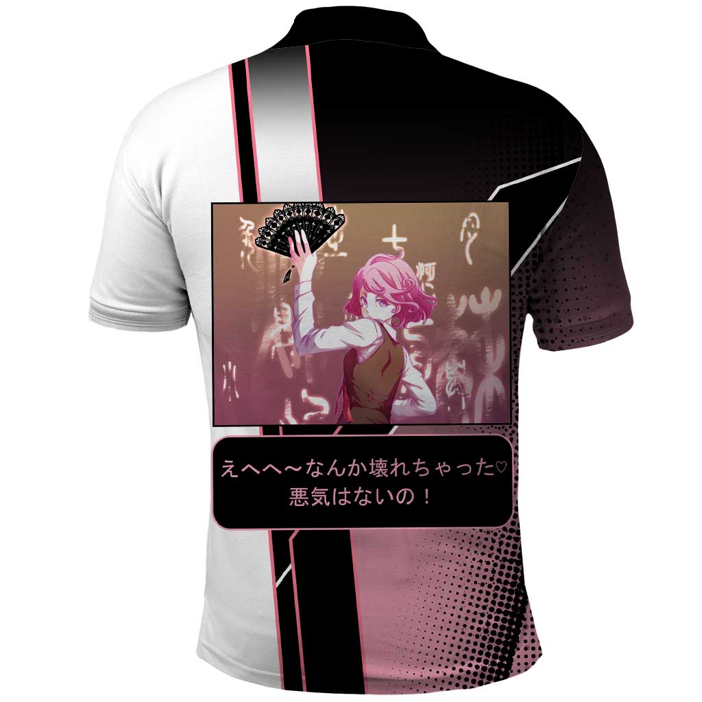 Kofuku Polo Shirt Playful Chaoscore Anime Style