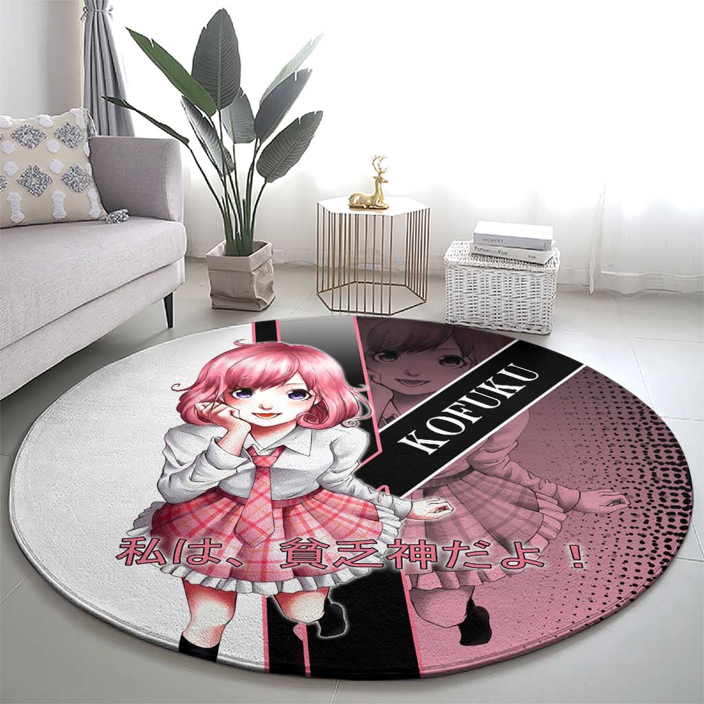 Kofuku Round Carpet Playful Chaoscore Anime Style