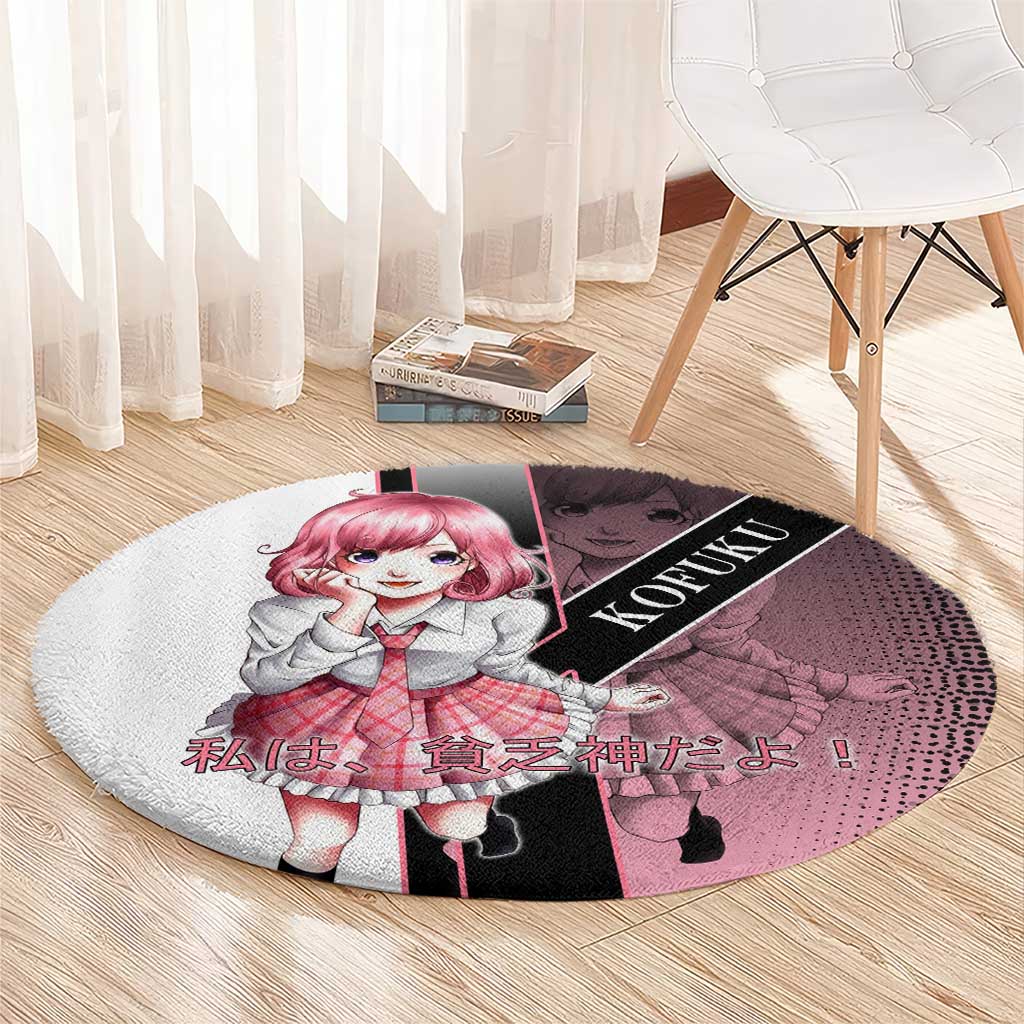 Kofuku Round Carpet Playful Chaoscore Anime Style