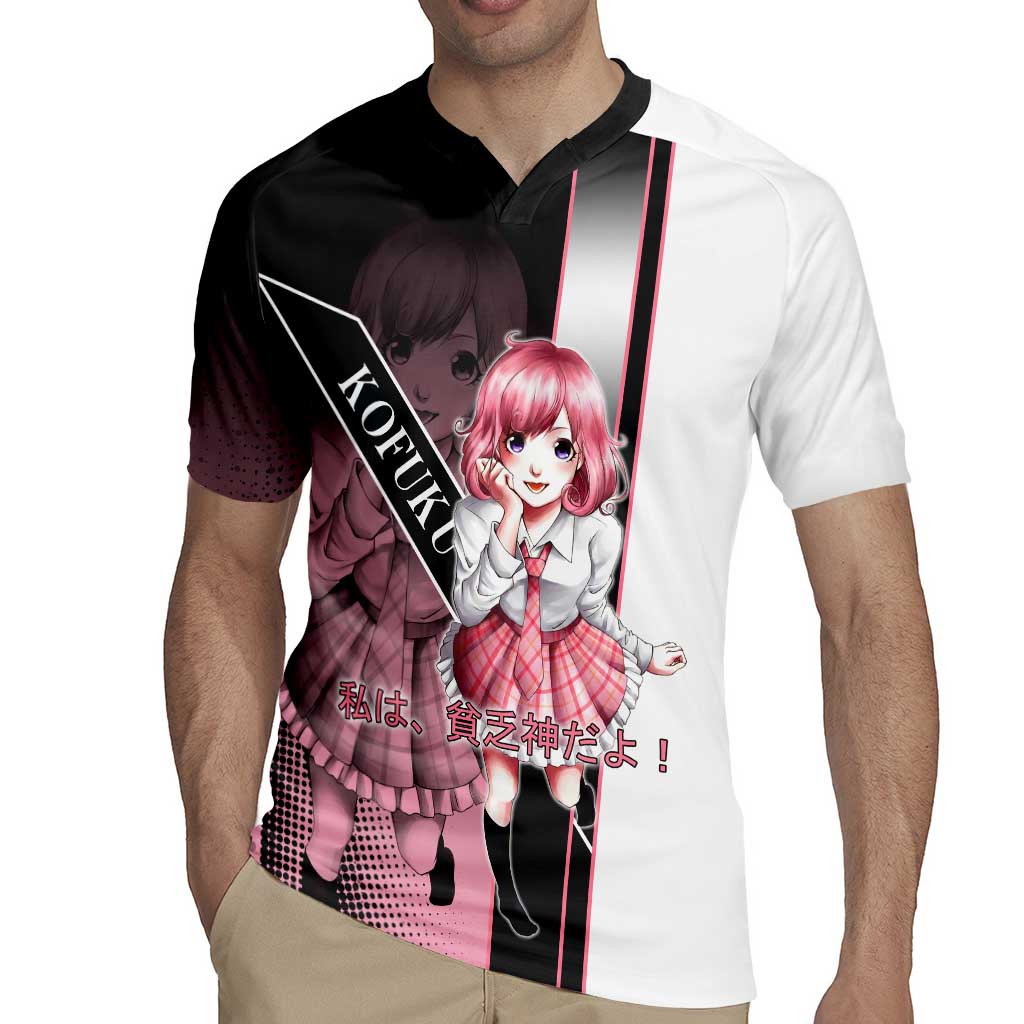 Kofuku Rugby Jersey Playful Chaoscore Anime Style