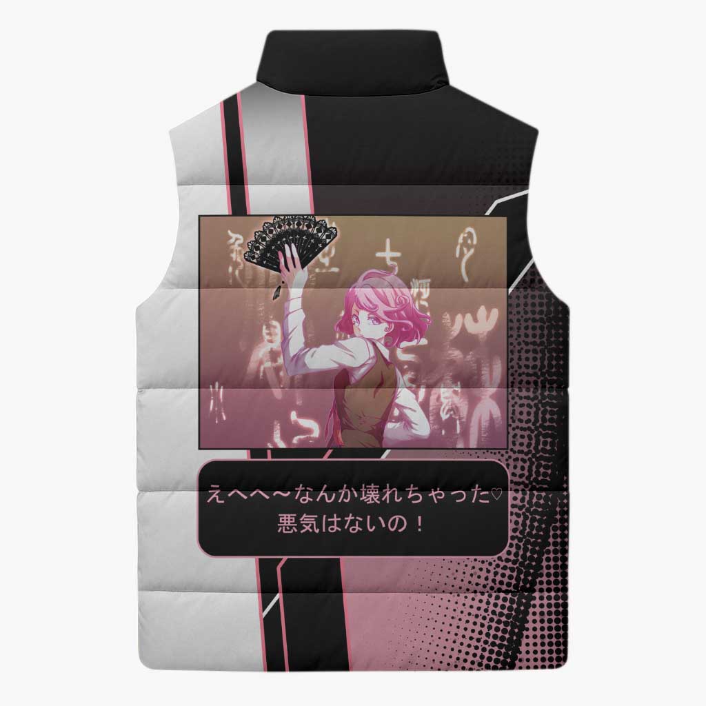 Kofuku Sleeveless Puffer Jacket Playful Chaoscore Anime Style