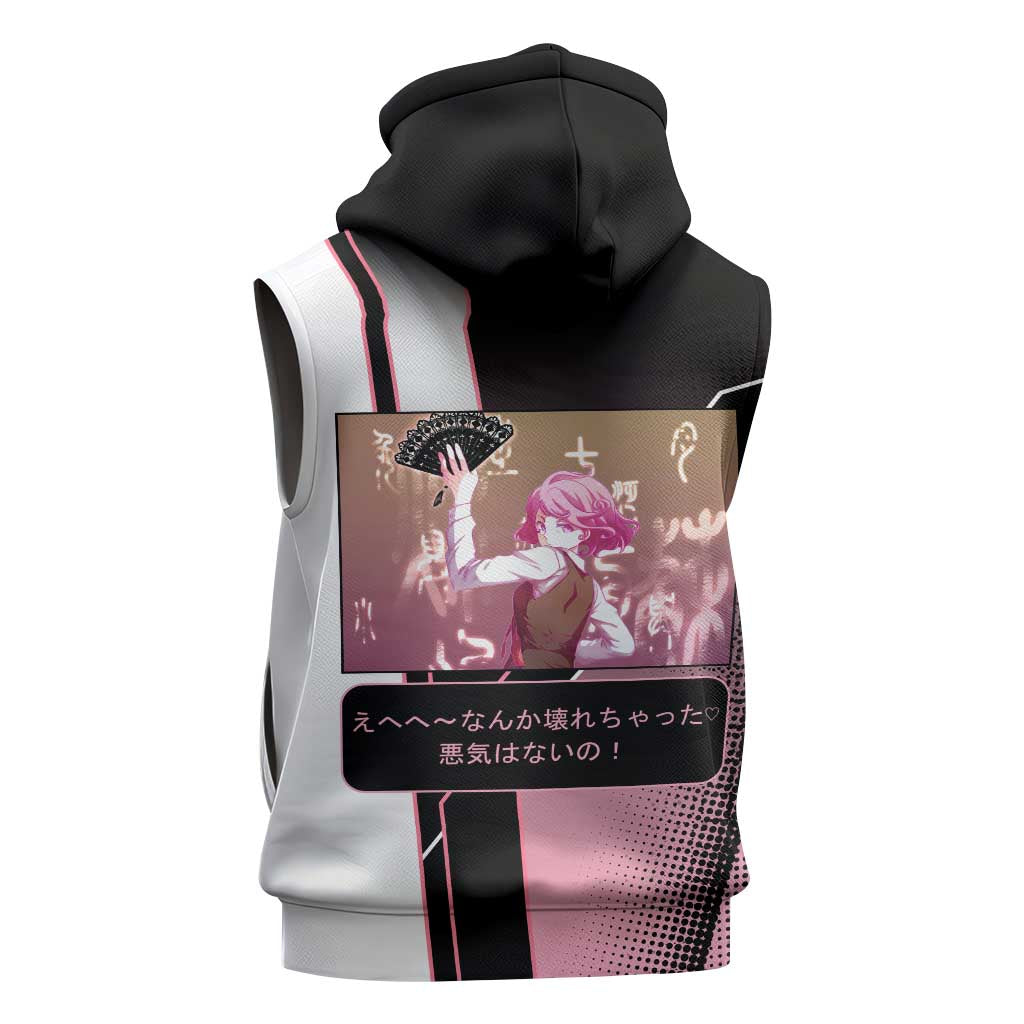 Kofuku Sleeveless Zip Hoodie Playful Chaoscore Anime Style