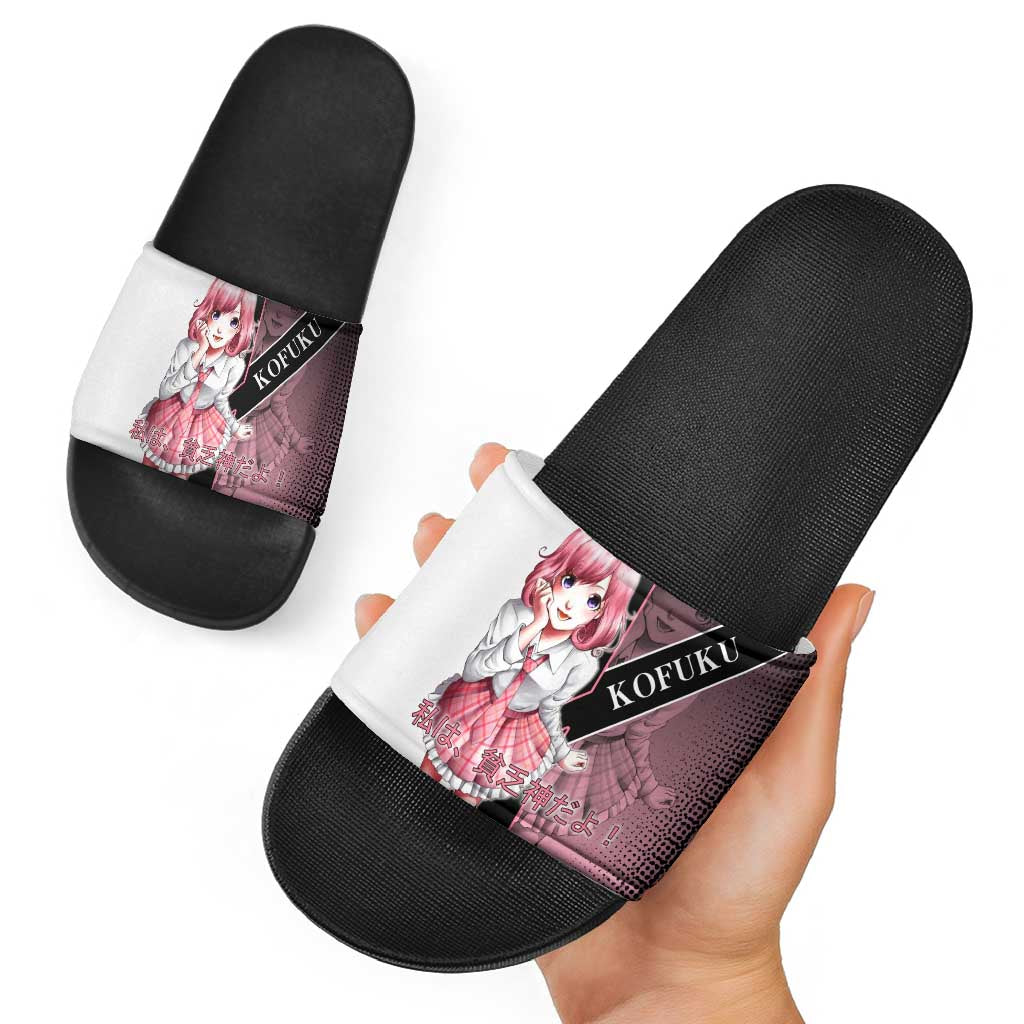 Kofuku Slide Sandals Playful Chaoscore Anime Style