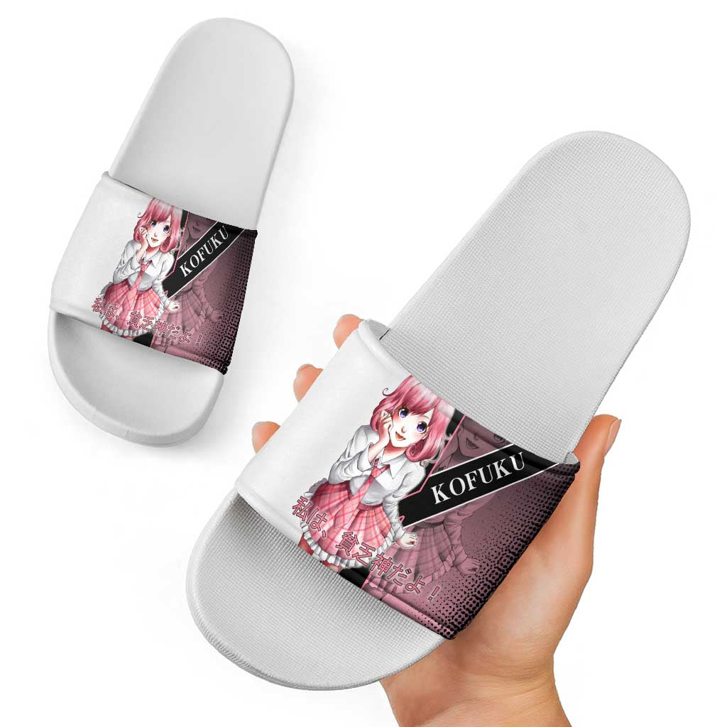 Kofuku Slide Sandals Playful Chaoscore Anime Style