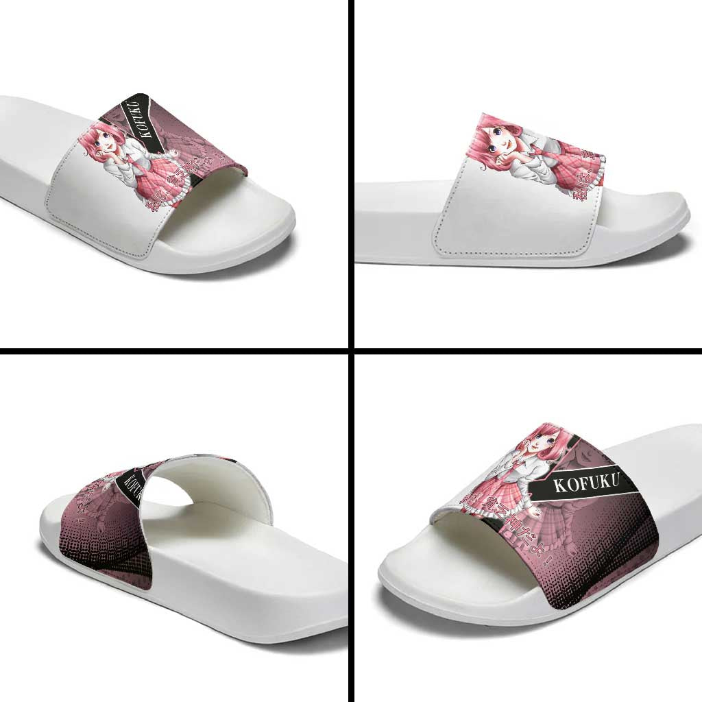Kofuku Slide Sandals Playful Chaoscore Anime Style