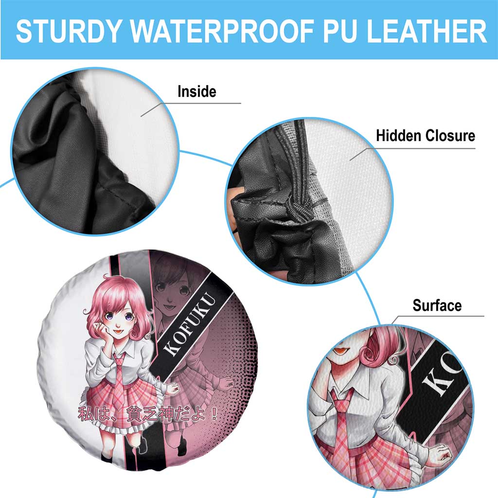 Kofuku Spare Tire Cover Playful Chaoscore Anime Style