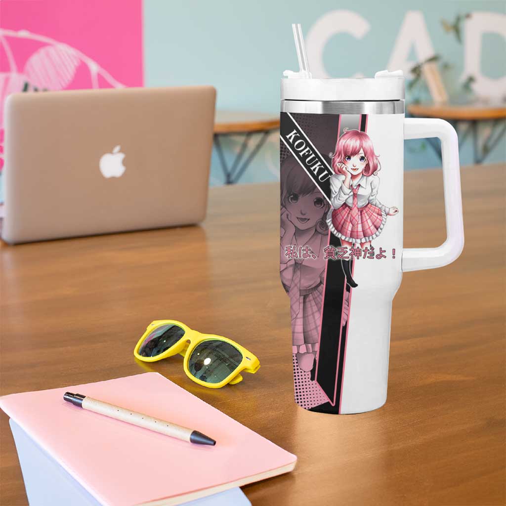 Kofuku Tumbler With Handle Playful Chaoscore Anime Style