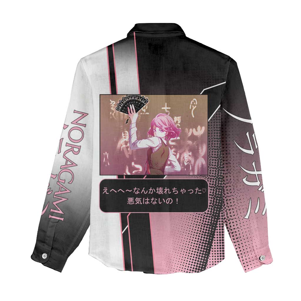 Kofuku Women Casual Shirt Playful Chaoscore Anime Style